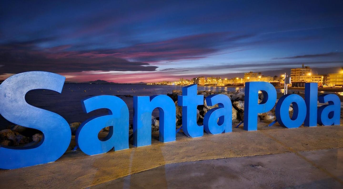 Santa Pola Con Tres Dormitorios Playa Levante Eksteriør bilde