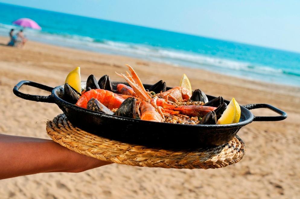 Santa Pola Con Tres Dormitorios Playa Levante Eksteriør bilde