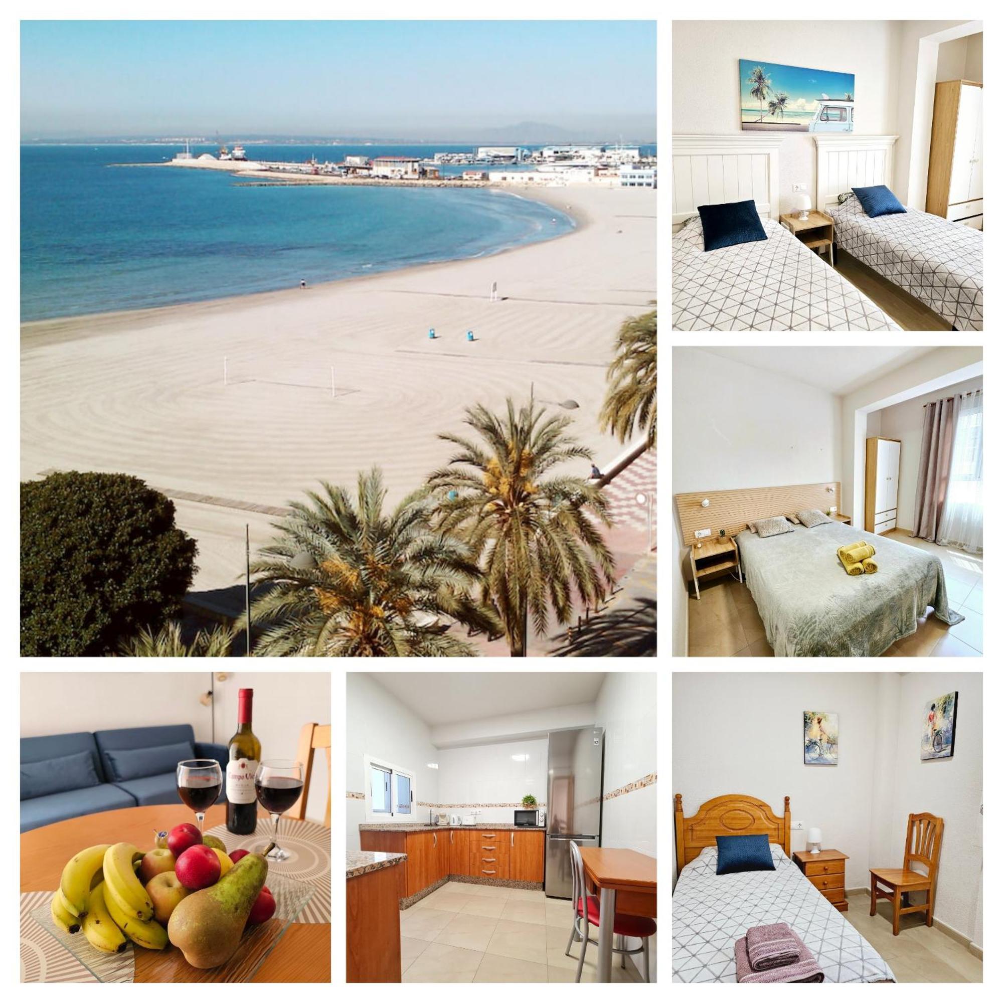 Santa Pola Con Tres Dormitorios Playa Levante Eksteriør bilde